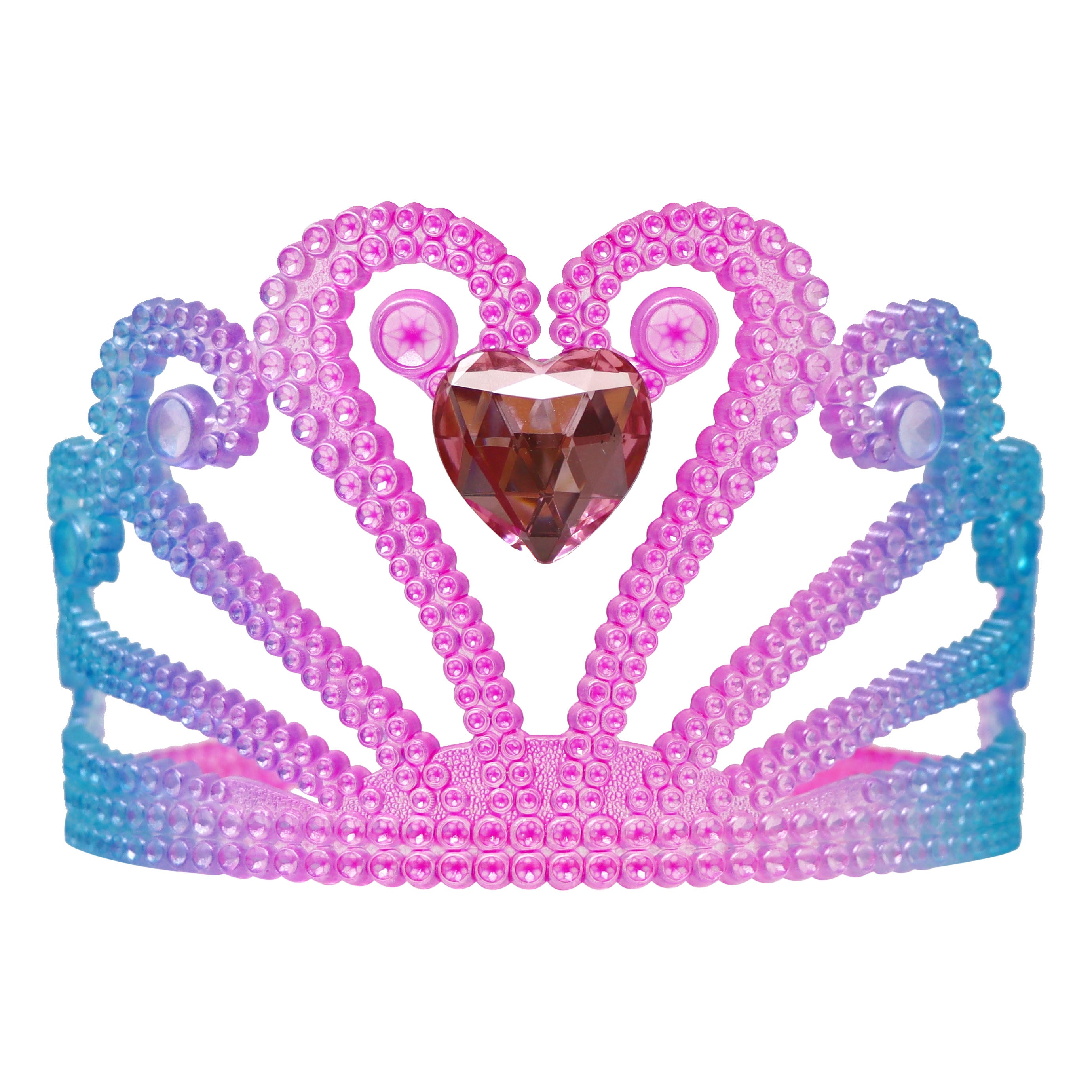 Shimmering Mermaid Jewel Heart Crown - Pink Poppy Australia