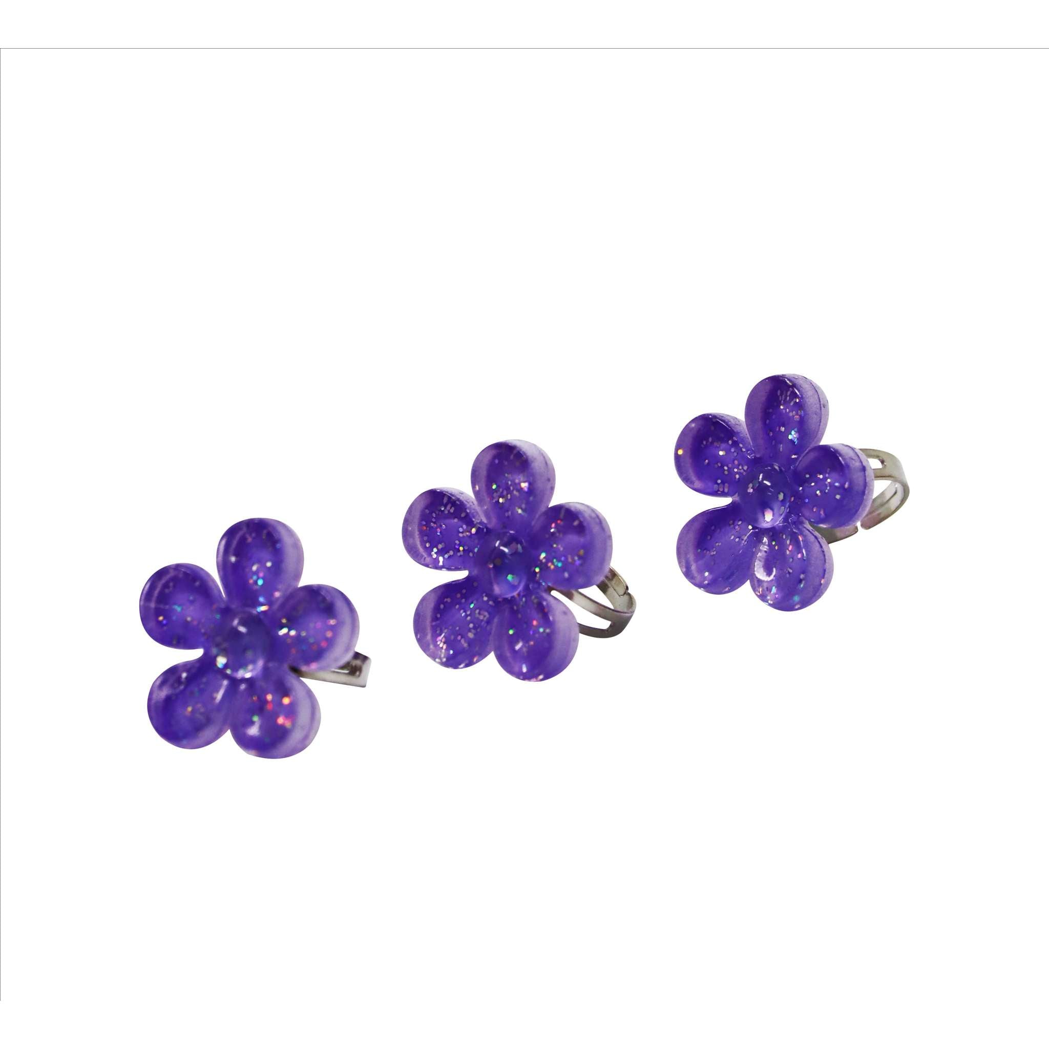 Daisy Sparkly Rings - Pink Poppy Australia