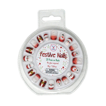 Christmas Press On Nails - Pink Poppy Australia