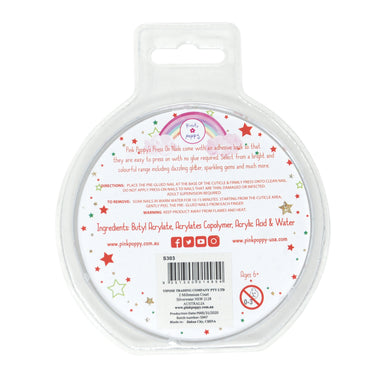 Christmas Press On Nails - Pink Poppy Australia