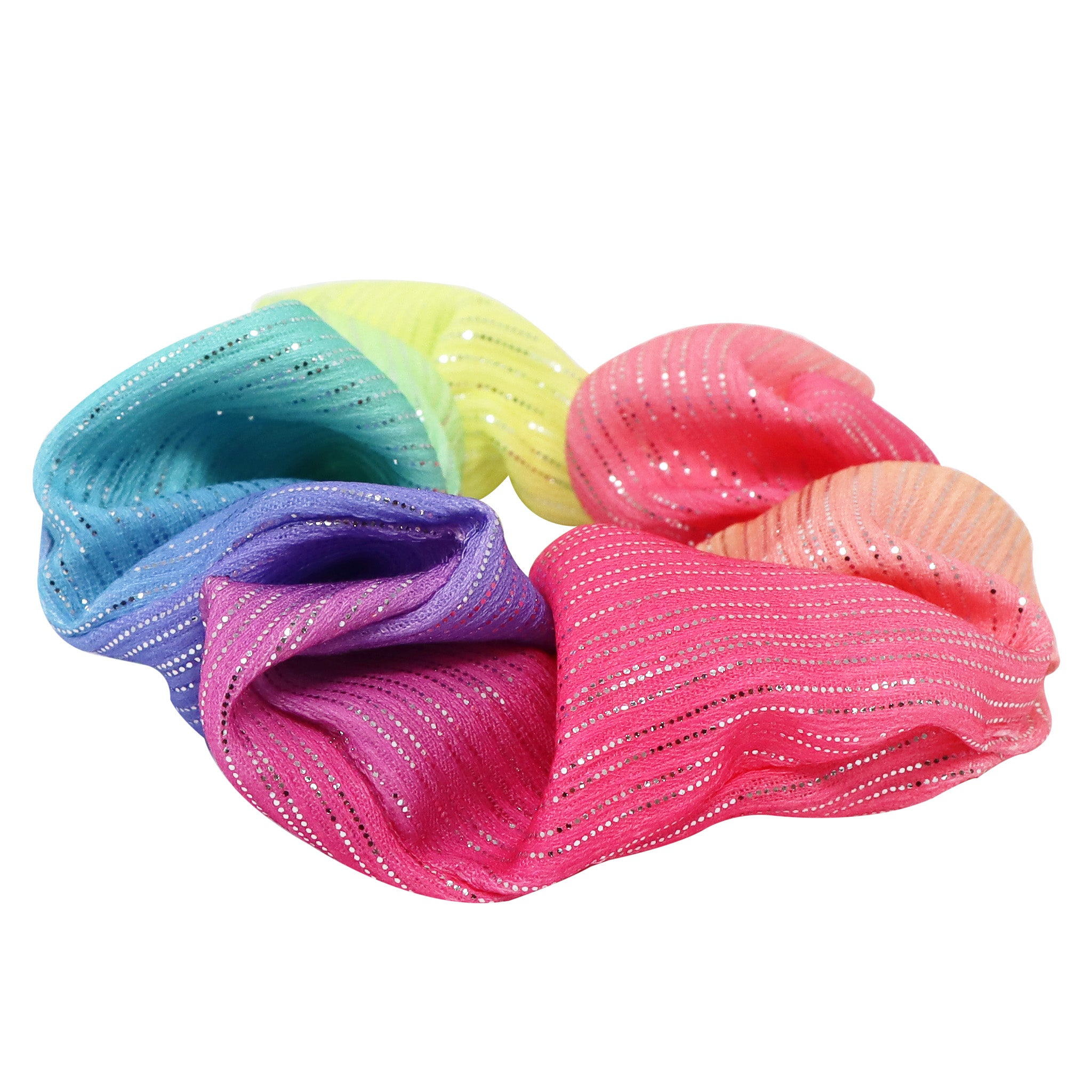 Rainbow Scrunchie - Pink Poppy Australia
