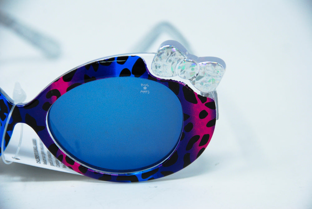 Little Miss Leopard Sunglasses - Pink Poppy