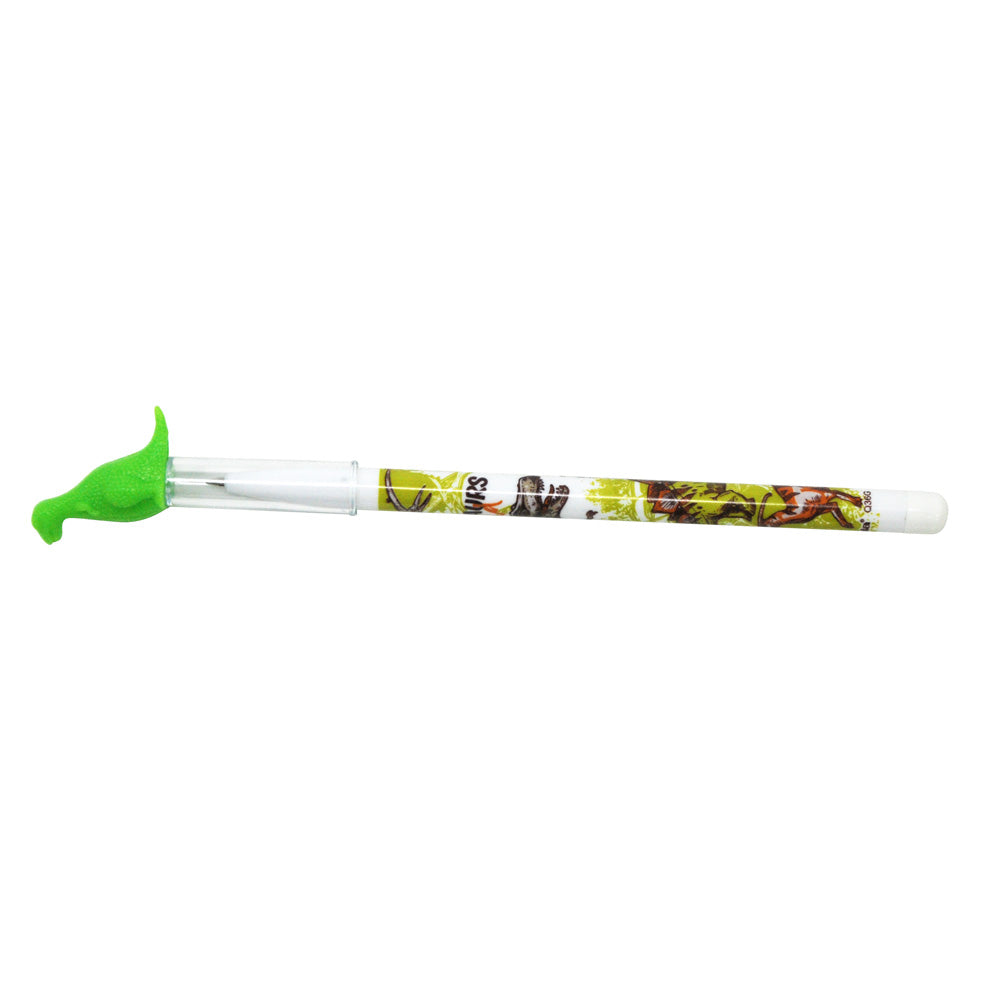Roaring Dinosaur Blue Ball-point Pen - Pink Poppy Australia