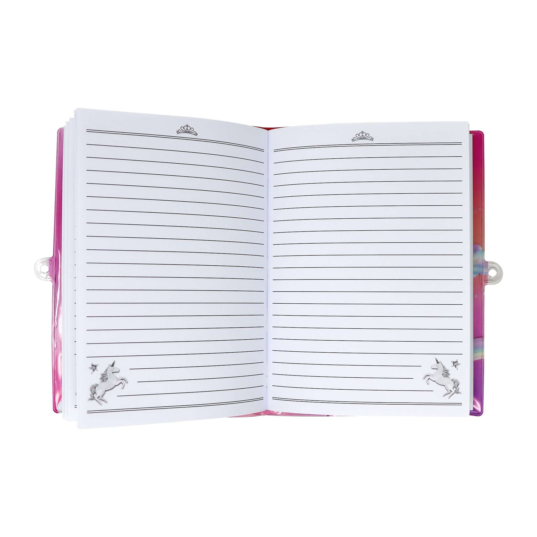 Unicorn Butterfly 3D Lockable Diary - Pink Poppy Australia