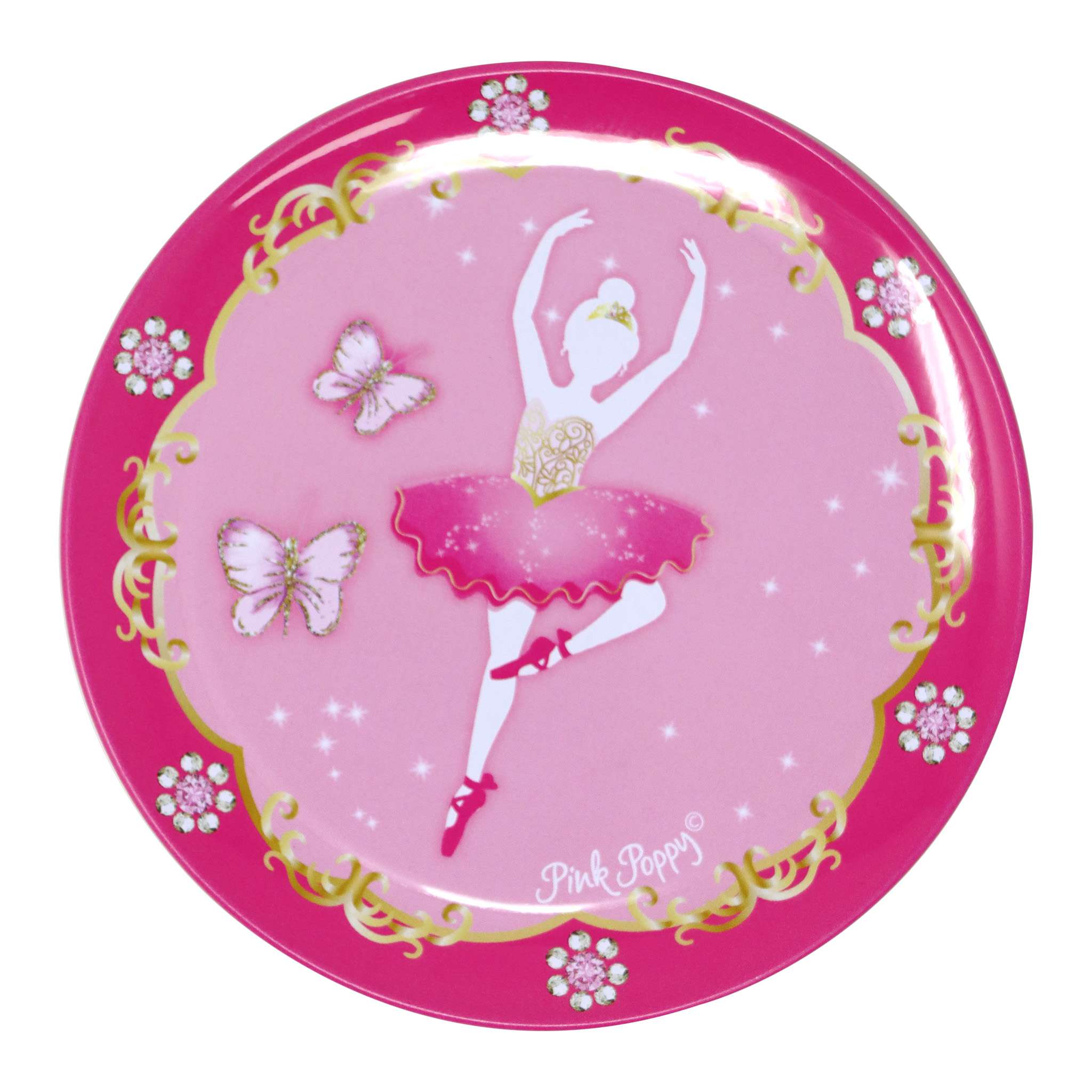Butterfly Ballet Tin Tea Set - Pink Poppy Australia