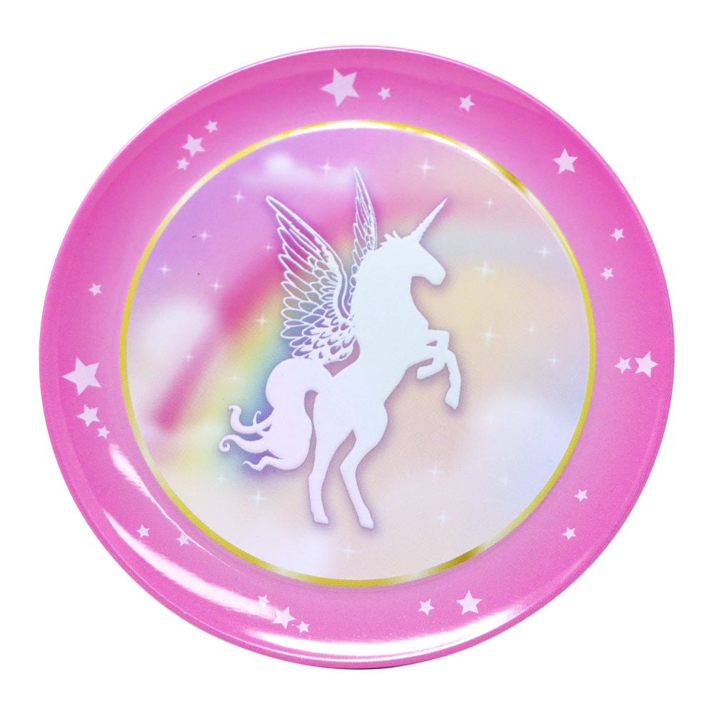 Unicorn Dreamer 15 Piece Tin Tea Set In Carry Case - Pink Poppy Australia
