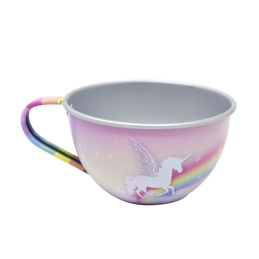 Unicorn Dreamer 15 Piece Tin Tea Set In Carry Case - Pink Poppy Australia