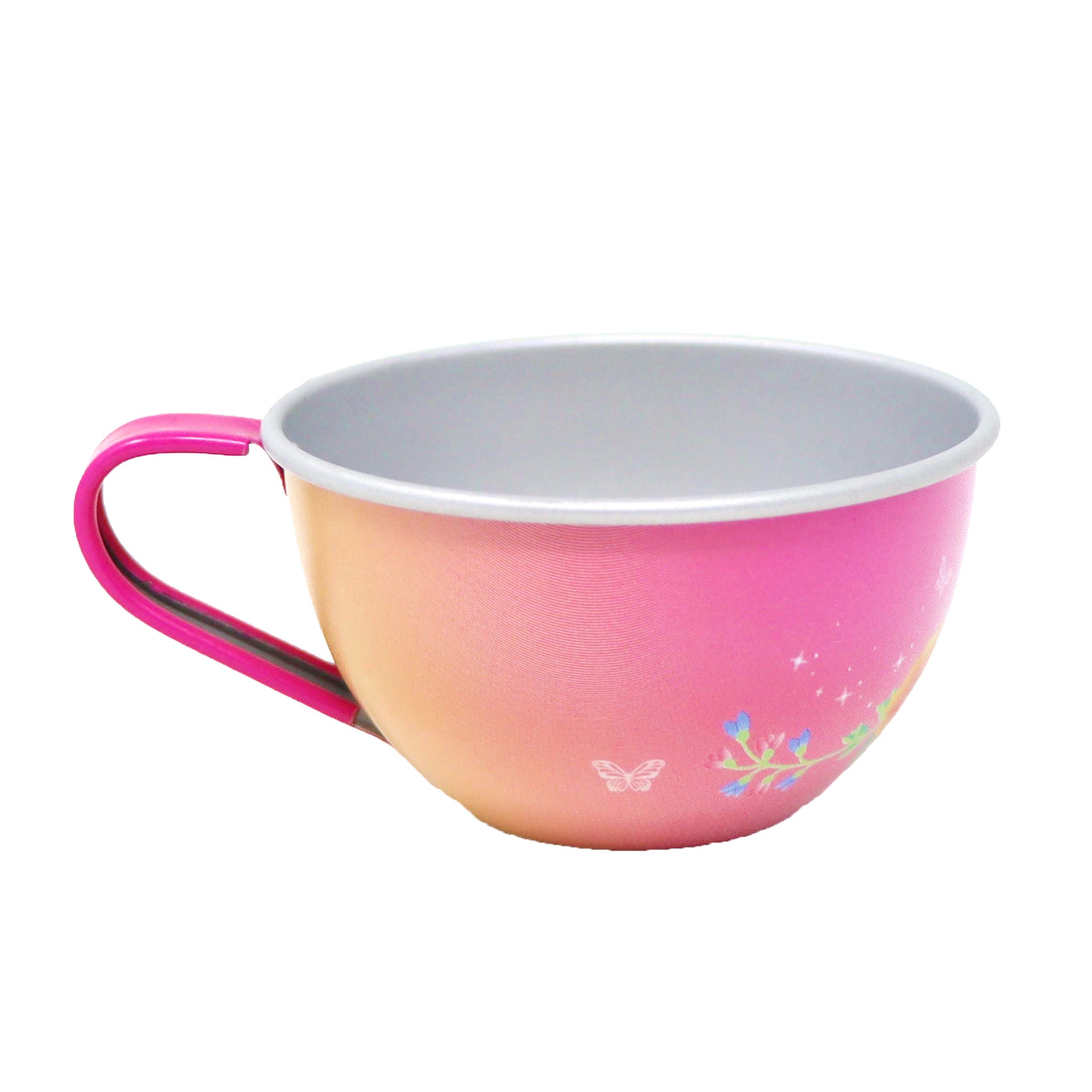 Rainbow Butterfly Tea Set in Basket - Pink Poppy Australia