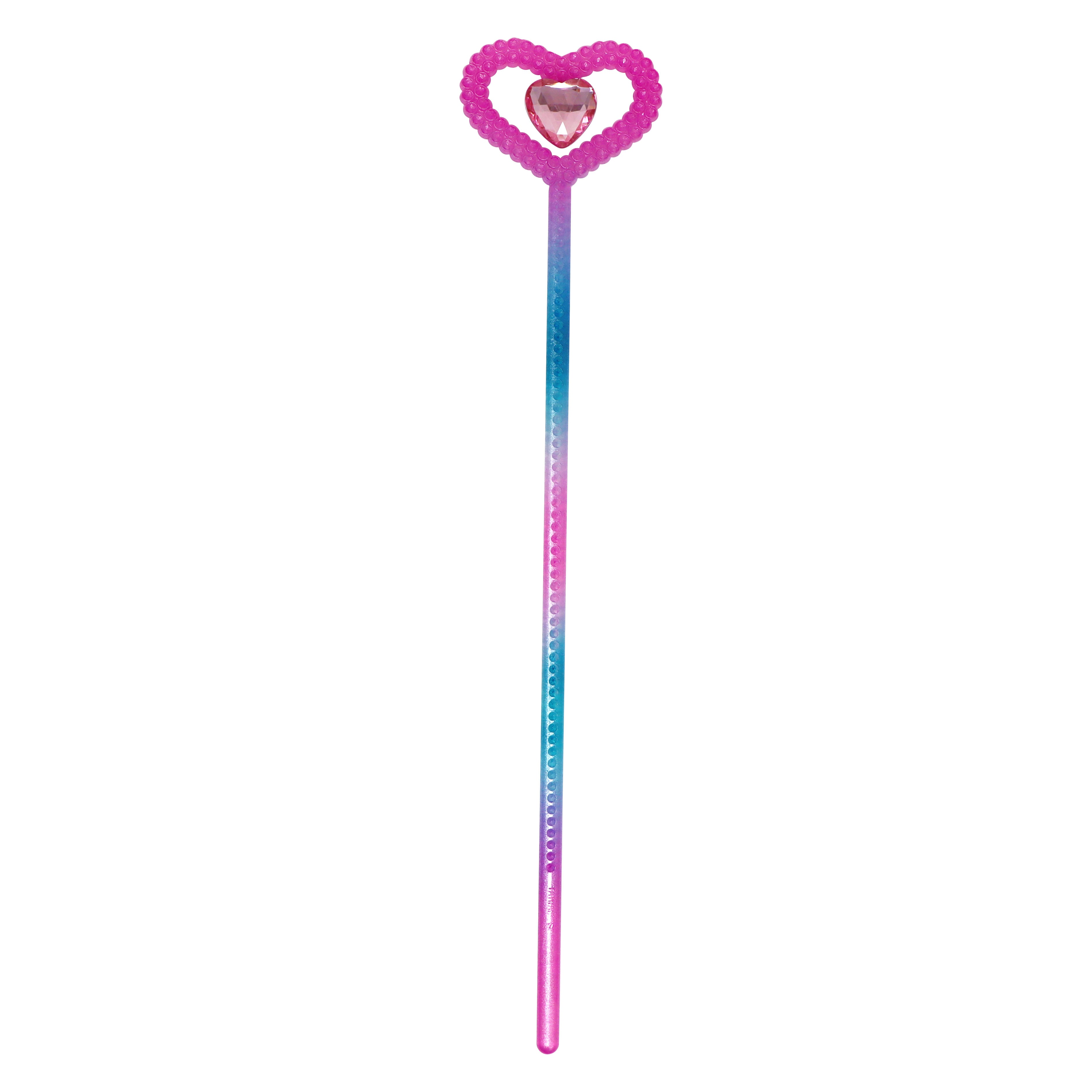 Shimmering Mermaid Jewel Heart Wand - Pink Poppy Australia