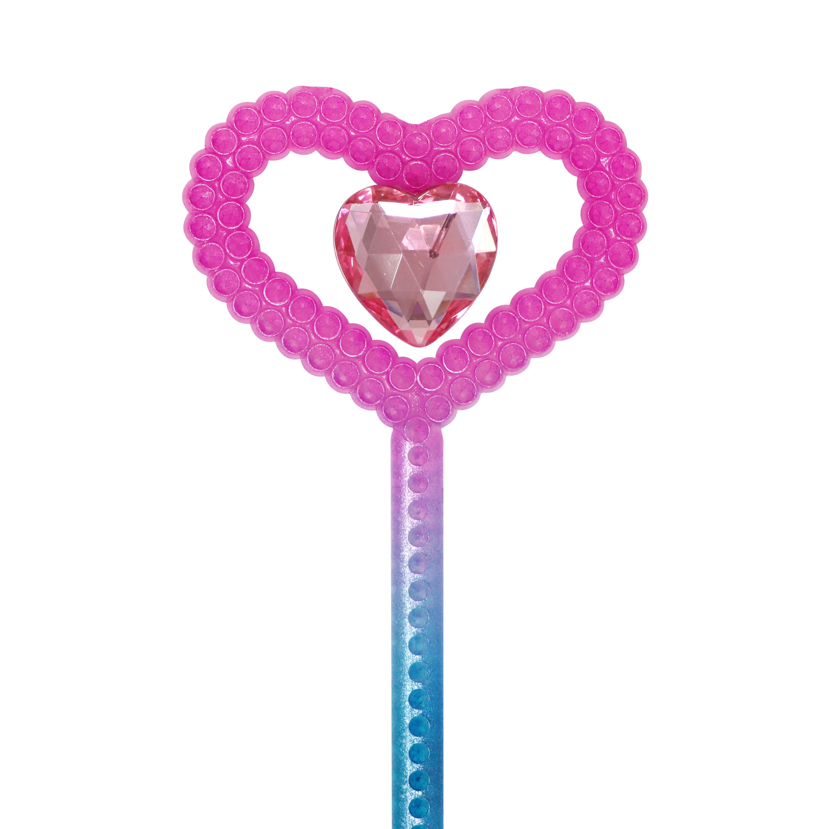 Shimmering Mermaid Jewel Heart Wand - Pink Poppy Australia