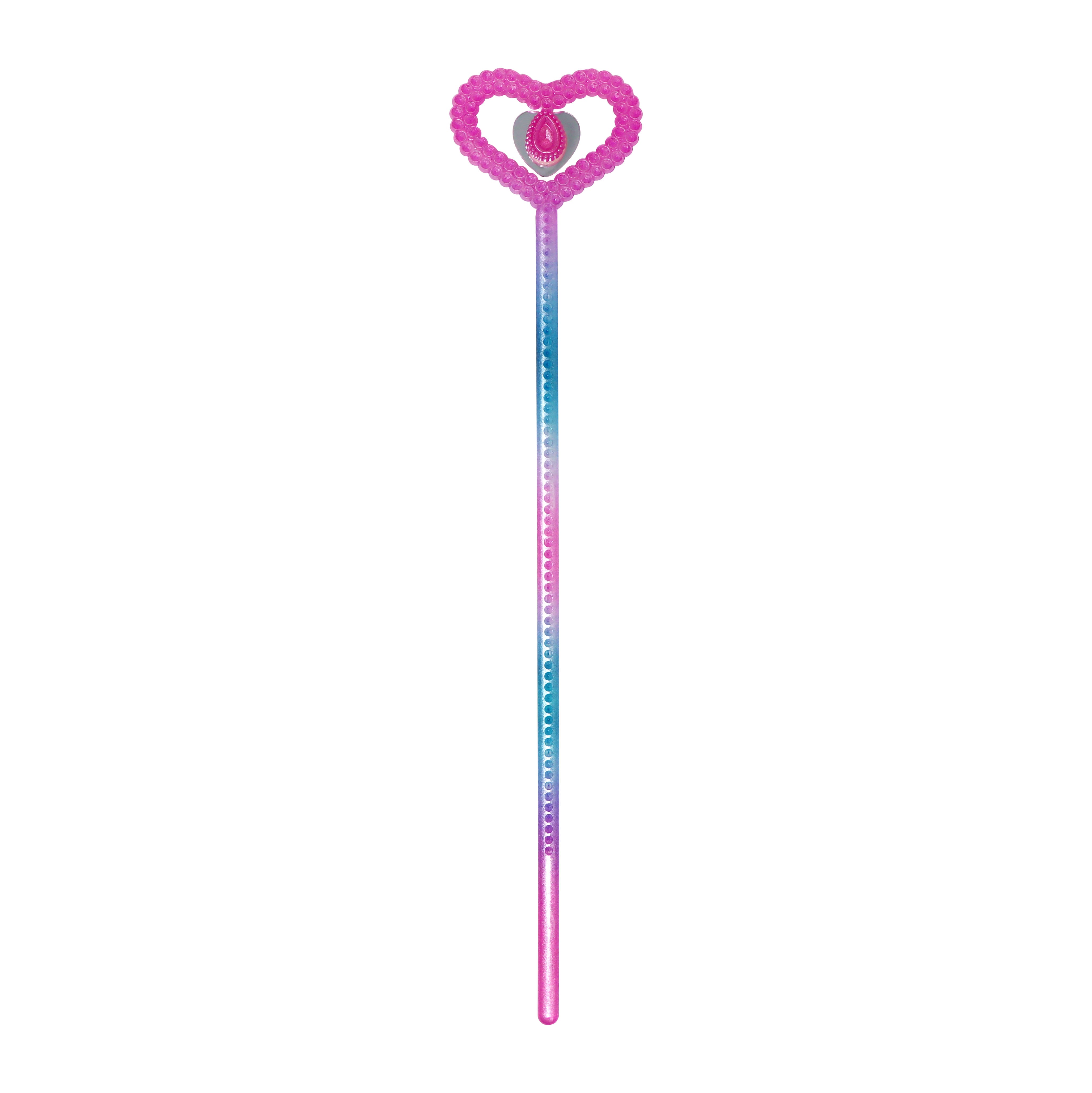 Shimmering Mermaid Jewel Heart Wand - Pink Poppy Australia
