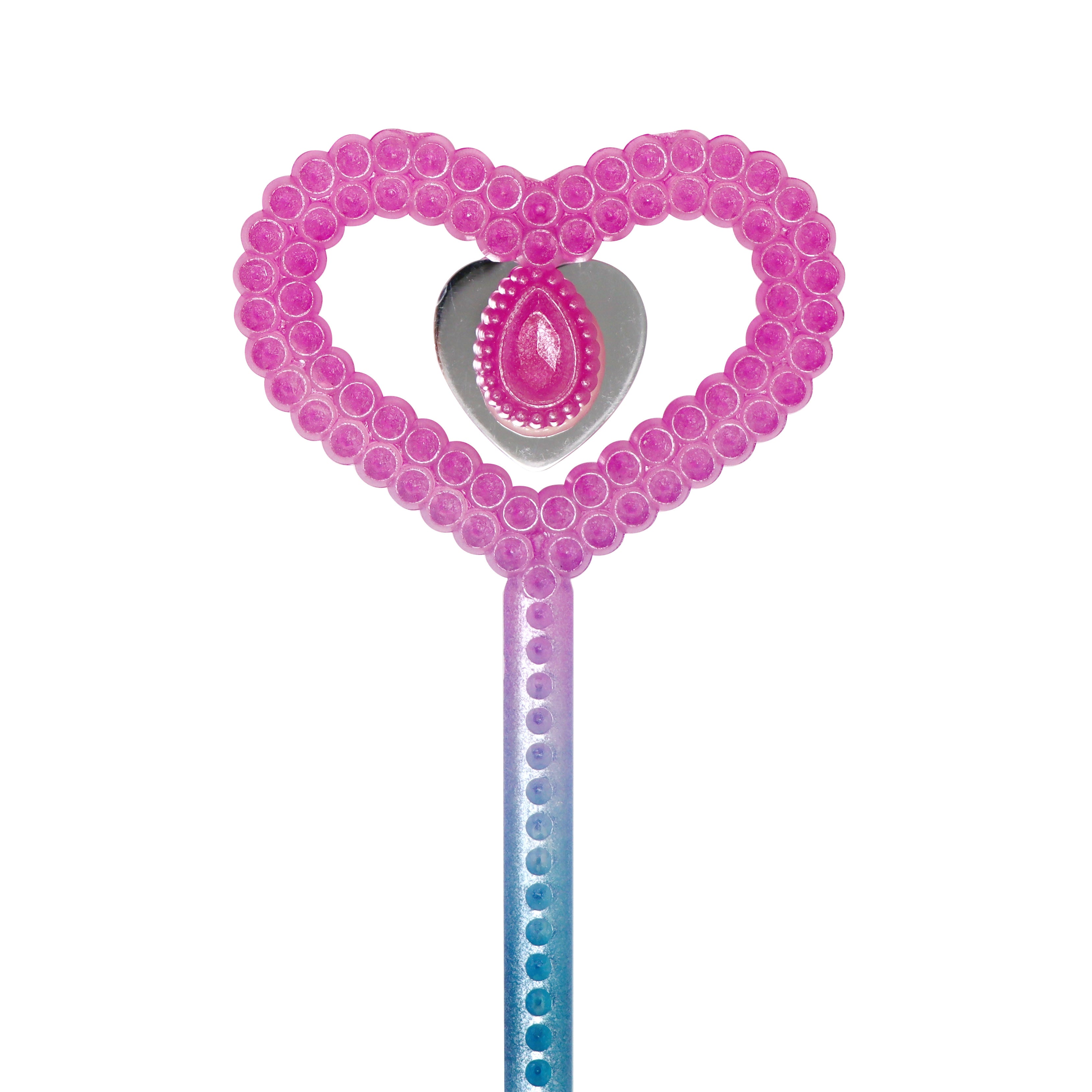 Shimmering Mermaid Jewel Heart Wand - Pink Poppy Australia