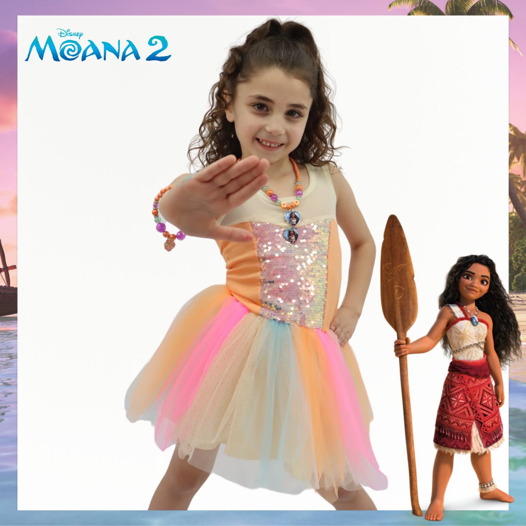 Disney Moana 2 Dress - Pink Poppy Australia