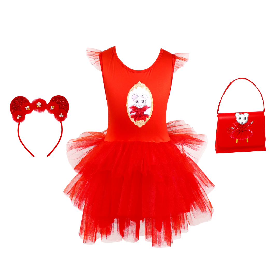 Claris: The Chicest Mouse In Paris™ Holiday Heist Fashion Bundle - Pink Poppy Australia