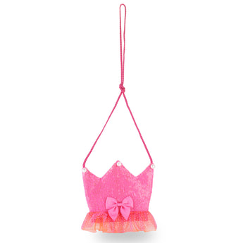 Forever Sparkle Crown Shoulder Bag - Pink Poppy Australia