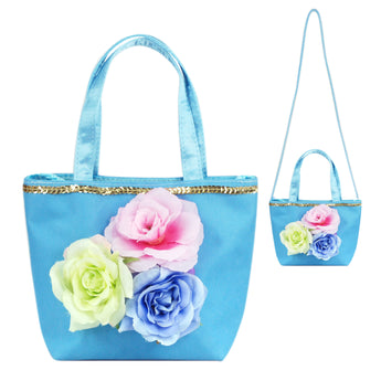 Into The Woods Flower Handbag - Pink Poppy Australia