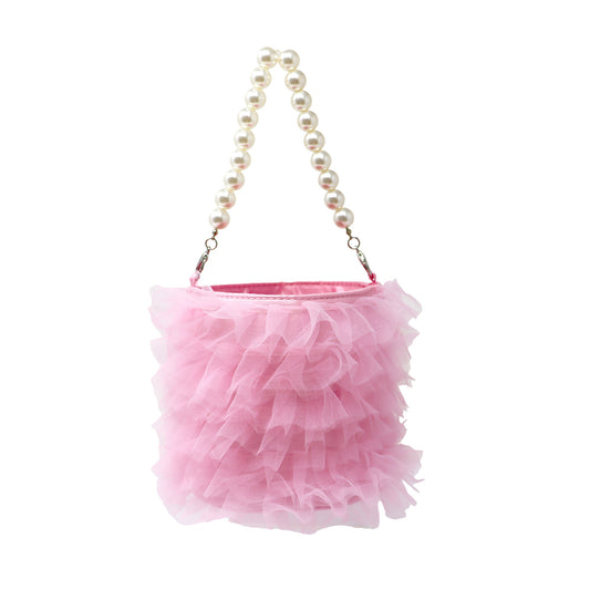 Ballerina Ruffle Handbag