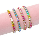 Dainty Luxury Bejewelled Bracelet - Pink Poppy Australia