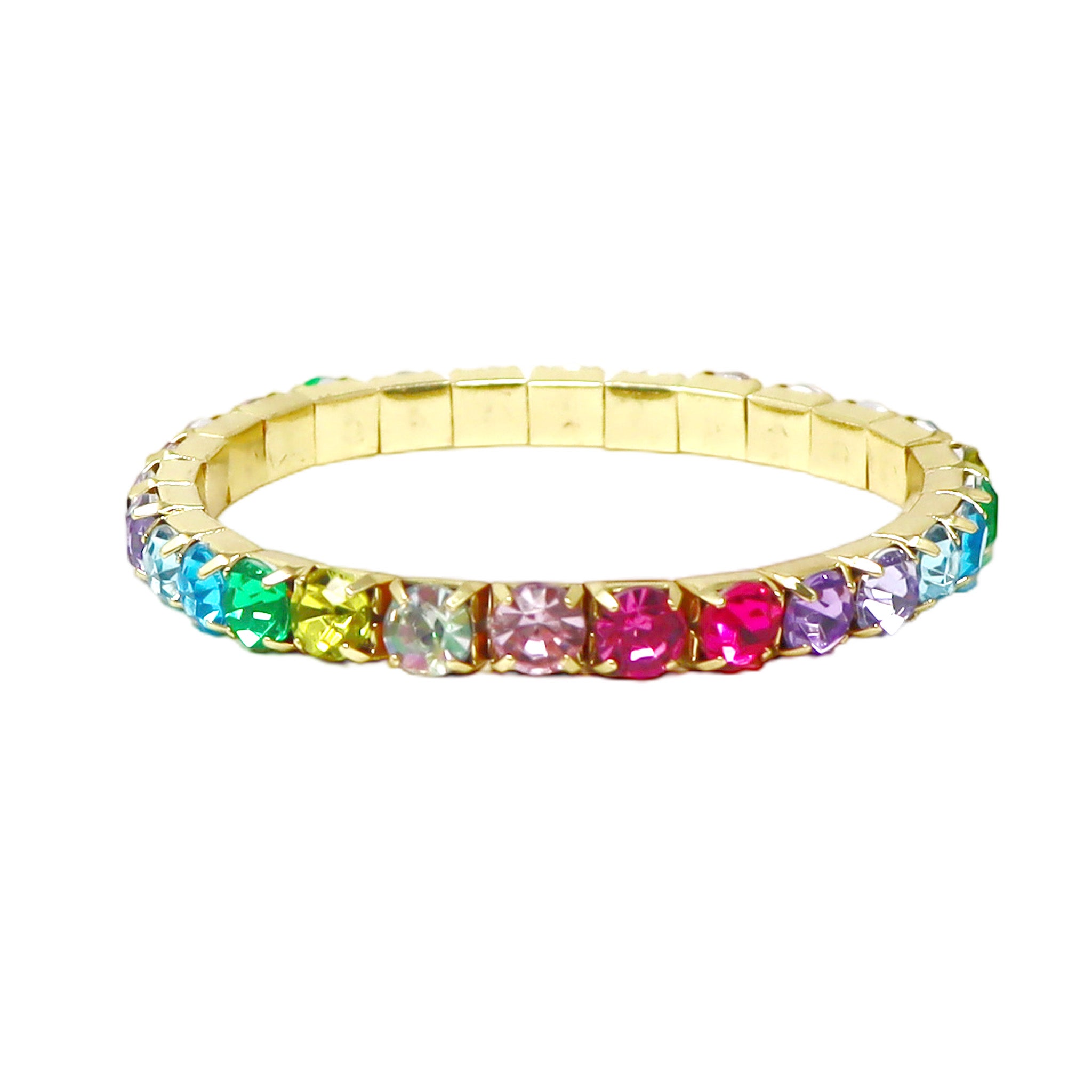 Dainty Luxury Bejewelled Bracelet - Pink Poppy Australia