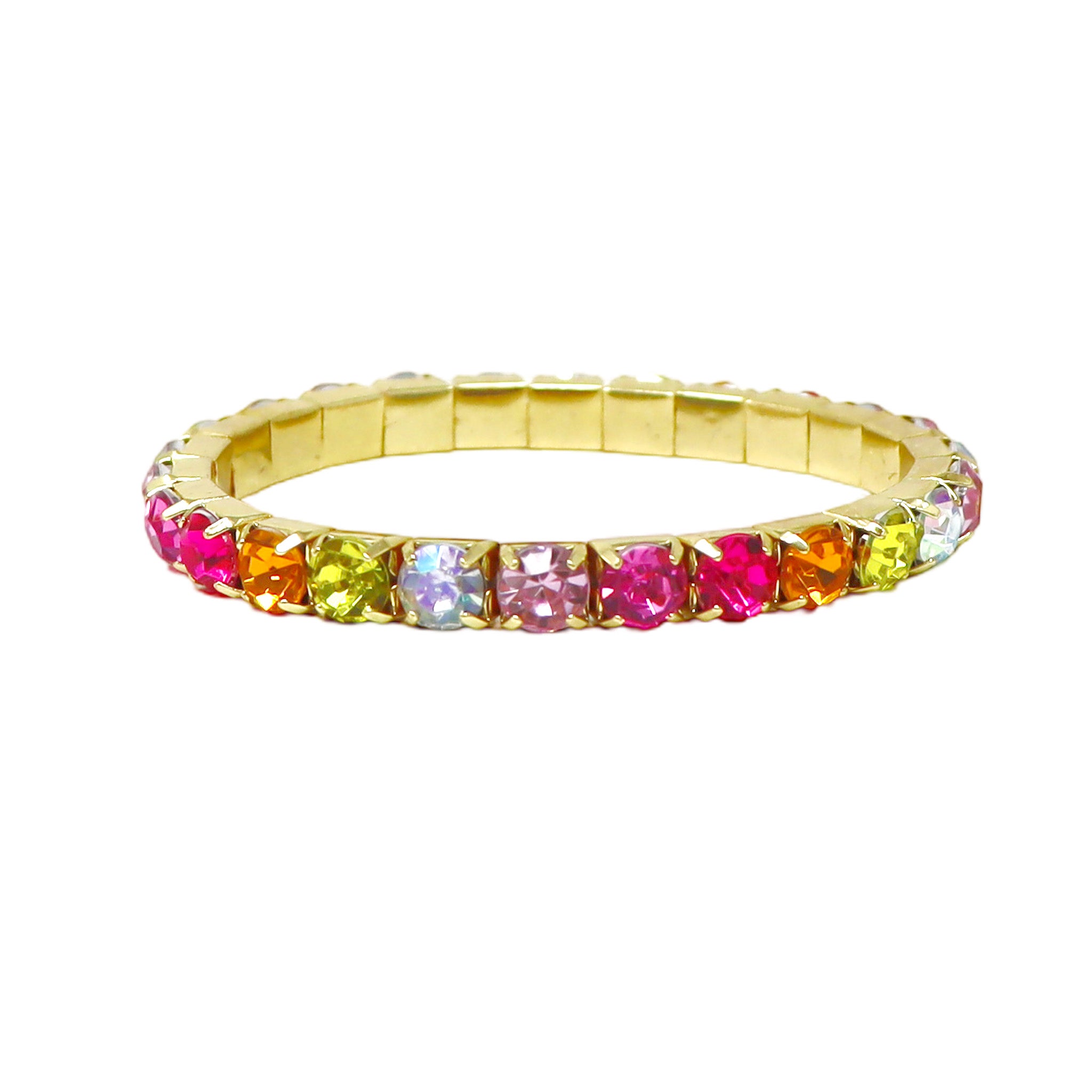 Dainty Luxury Bejewelled Bracelet - Pink Poppy Australia