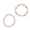 Rainbow Flower Bracelet Set - Pink Poppy Australia