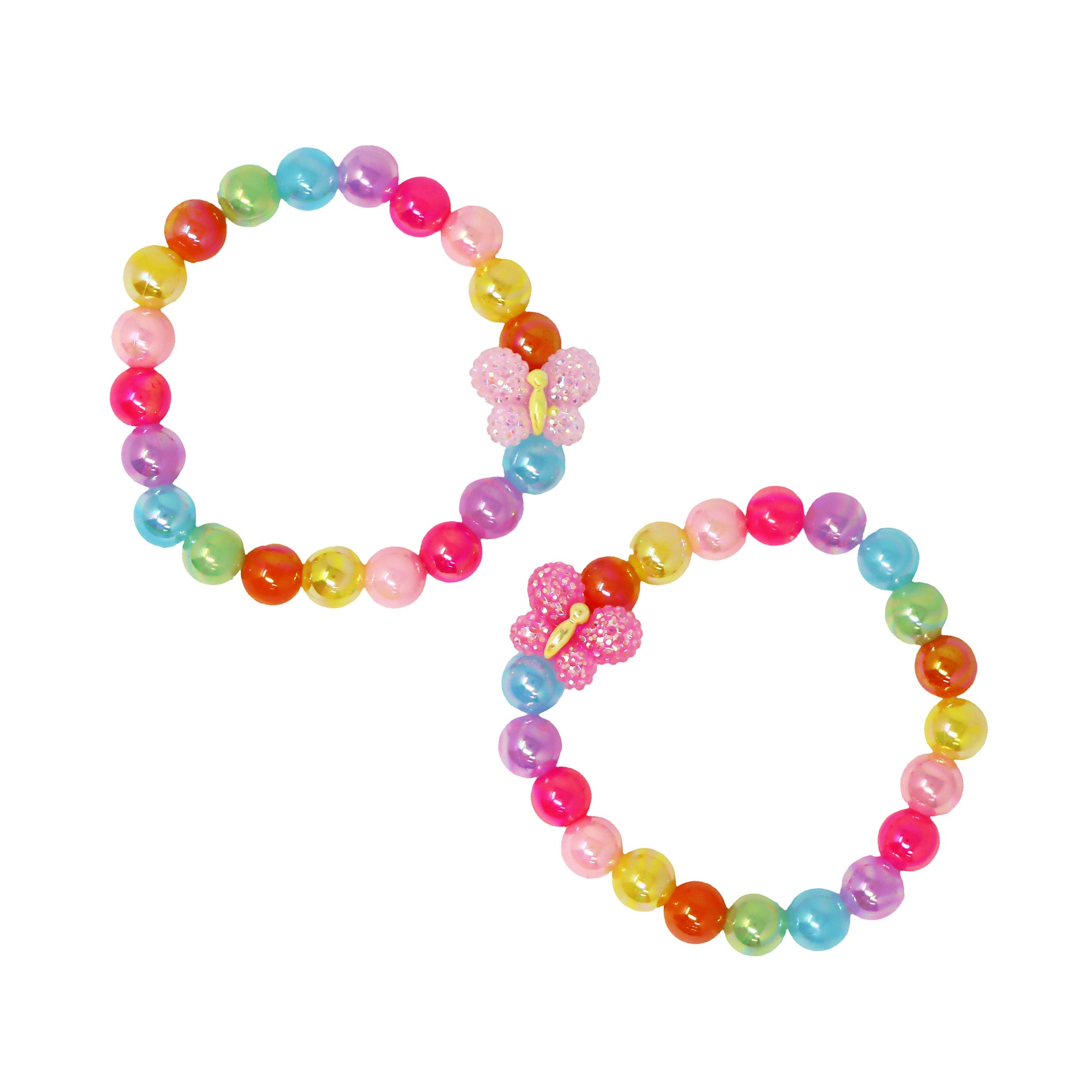 Rainbow Butterfly Bracelet - Pink Poppy Australia