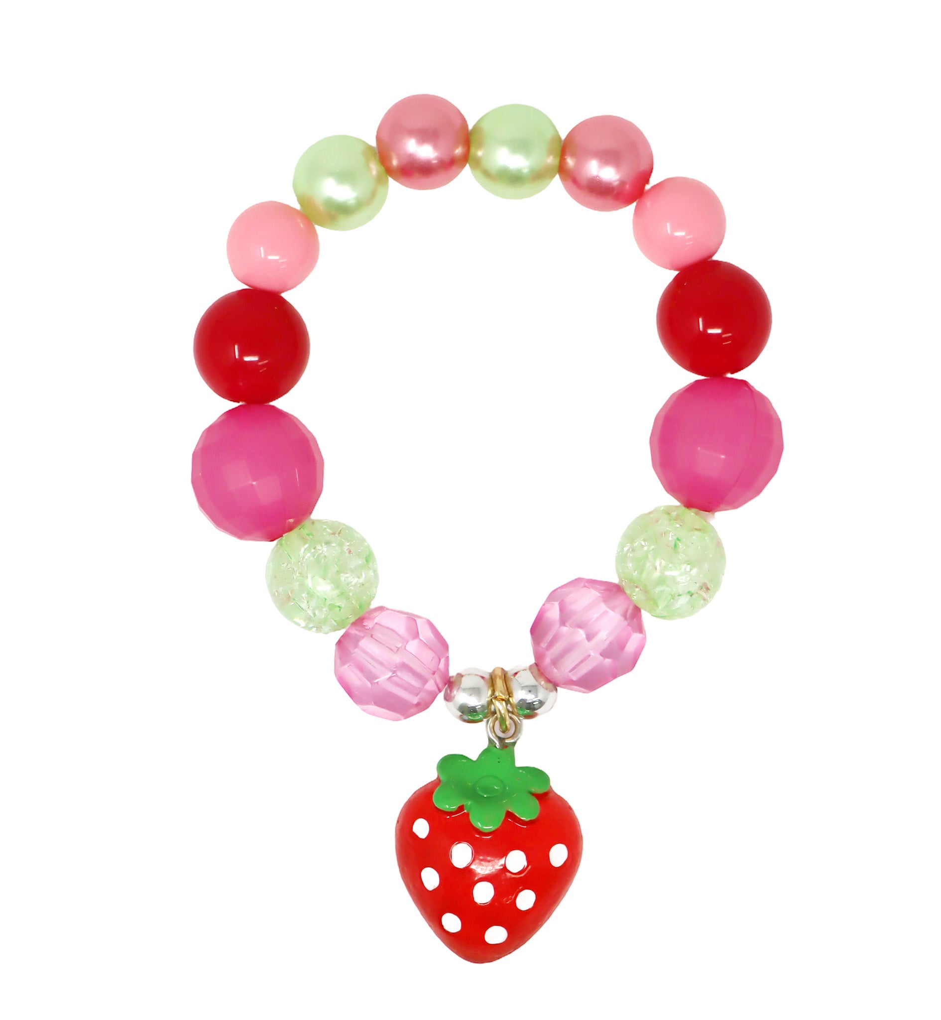Strawberry Pop Bracelet - Pink Poppy Australia