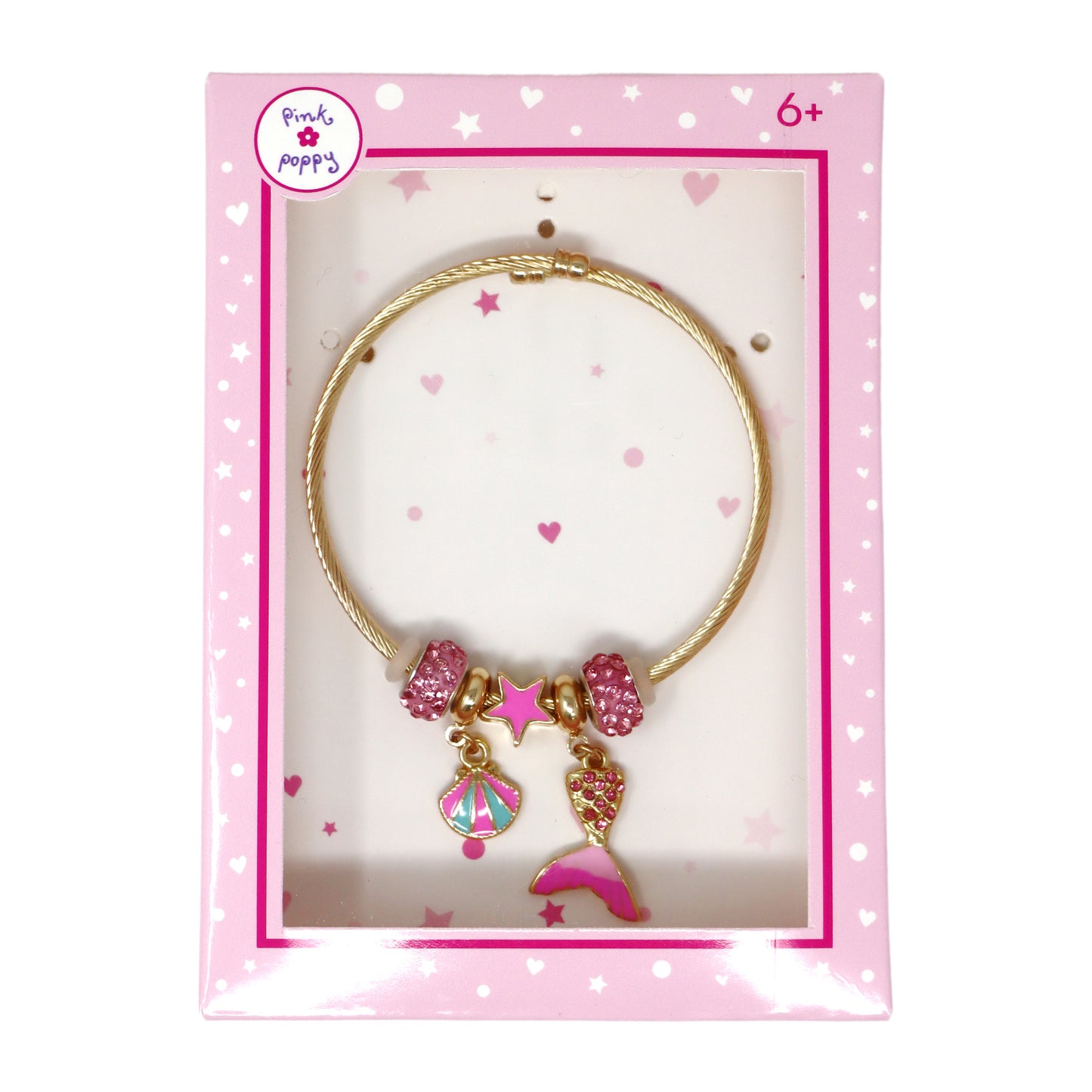 Mermaid Charm Bracelet - Pink Poppy Australia