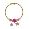 Butterfly Charm Bracelet - Pink Poppy Australia