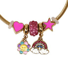 Rainbow Charm Bracelet - Pink Poppy Australia