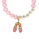 Dance Letter Bead Bracelet - Pink Poppy Australia