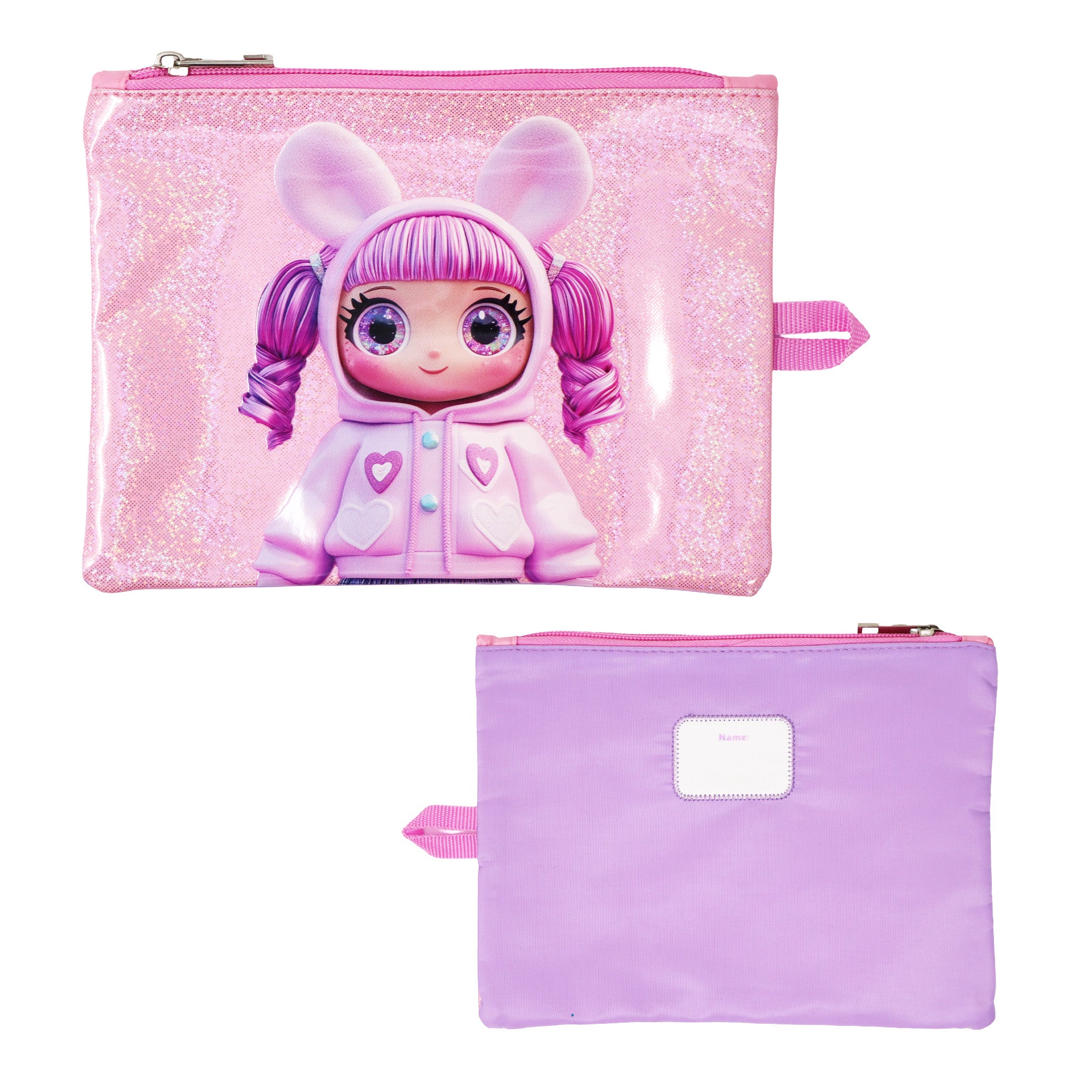 Sparkle Pop Backpack & Pencil Case Set - Pink Poppy Australia
