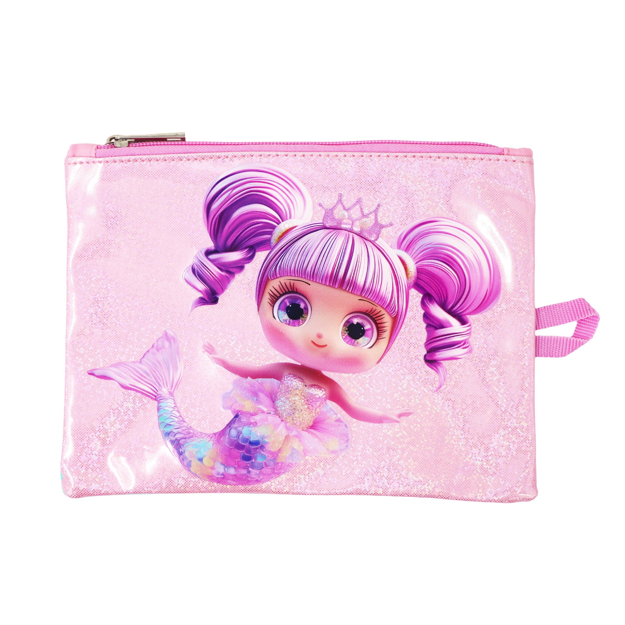 Mermaid Sparkle Backpack & Pencil Case Set - Pink Poppy Australia