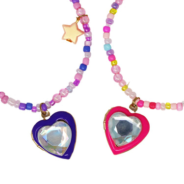 BFF Sparkle Heart Bestie Bracelet Set - Pink Poppy Australia