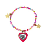 BFF Sparkle Heart Bestie Bracelet Set - Pink Poppy Australia