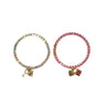 BFF Lock & Key Bracelet Set - Pink Poppy Australia