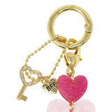 BFF Heart Keyring Set - Pink Poppy Australia