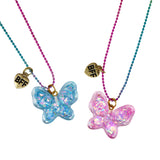 BFF Twinkle Butterfly Necklace Set - Pink Poppy Australia