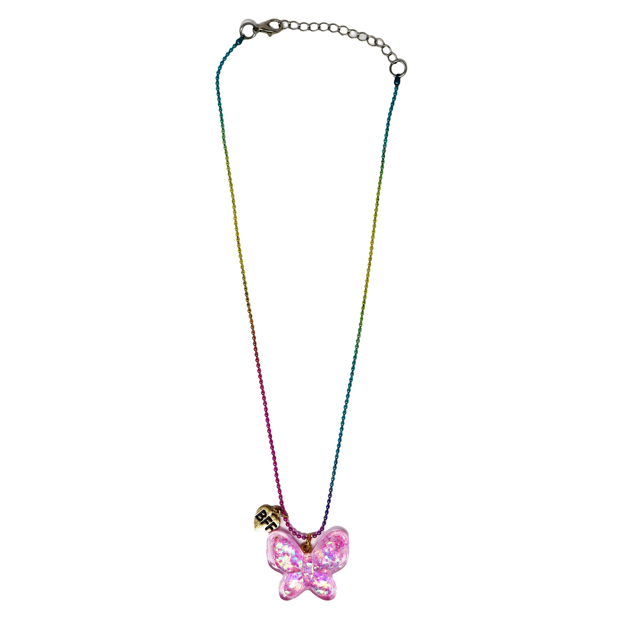 BFF Twinkle Butterfly Necklace Set - Pink Poppy Australia