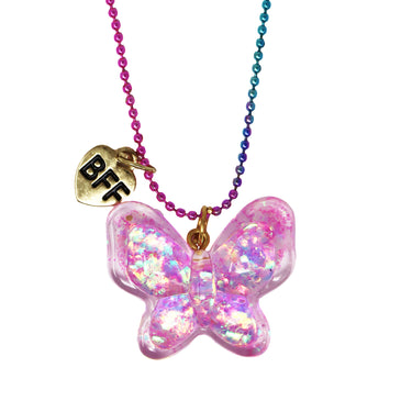 BFF Twinkle Butterfly Necklace Set - Pink Poppy Australia