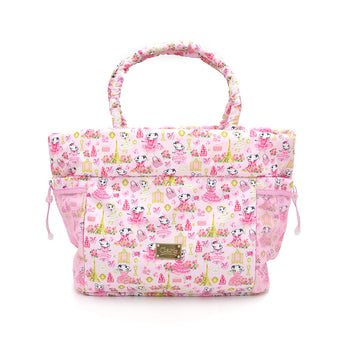 Claris the Chicest Mouse in Paris Carry-All Bag - Pink Poppy Australia