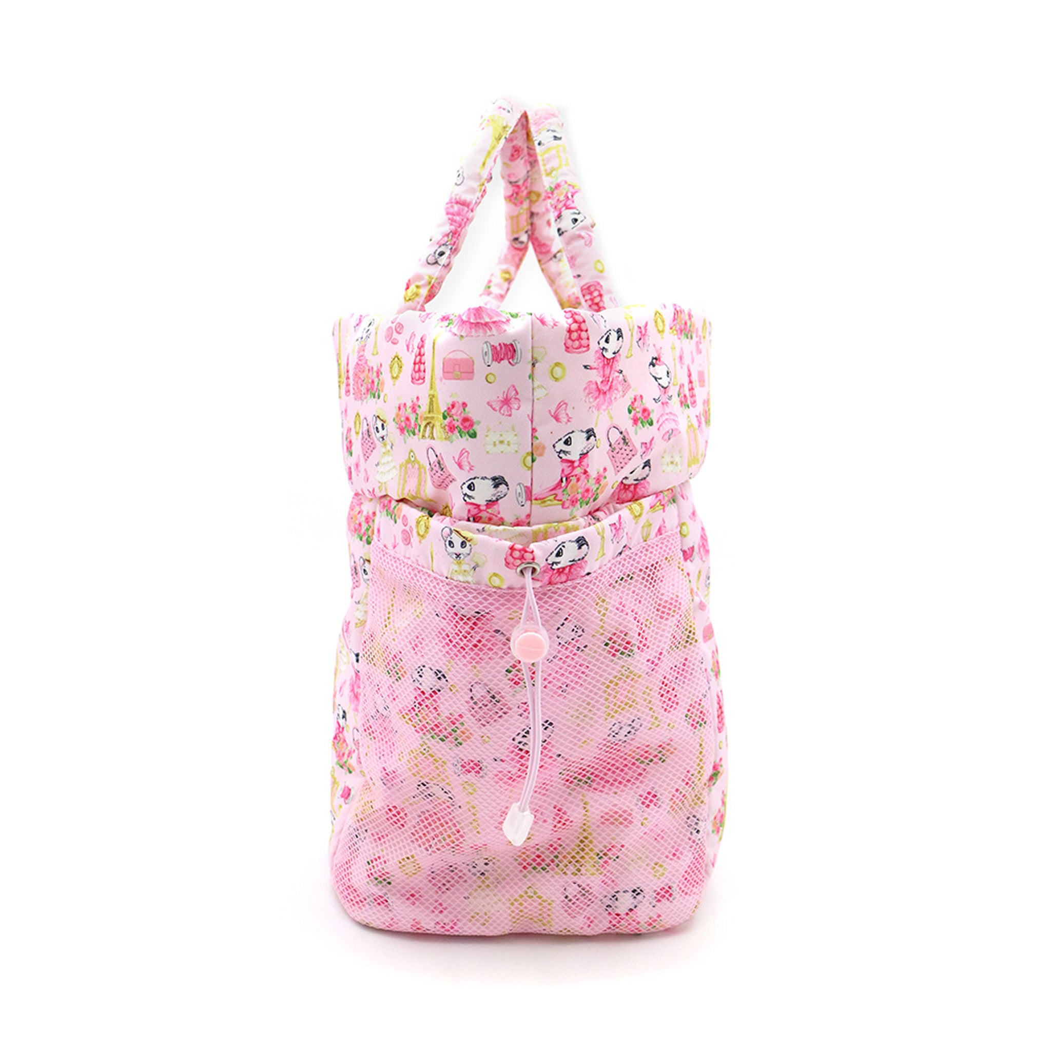 Claris the Chicest Mouse in Paris Carry-All Bag - Pink Poppy Australia