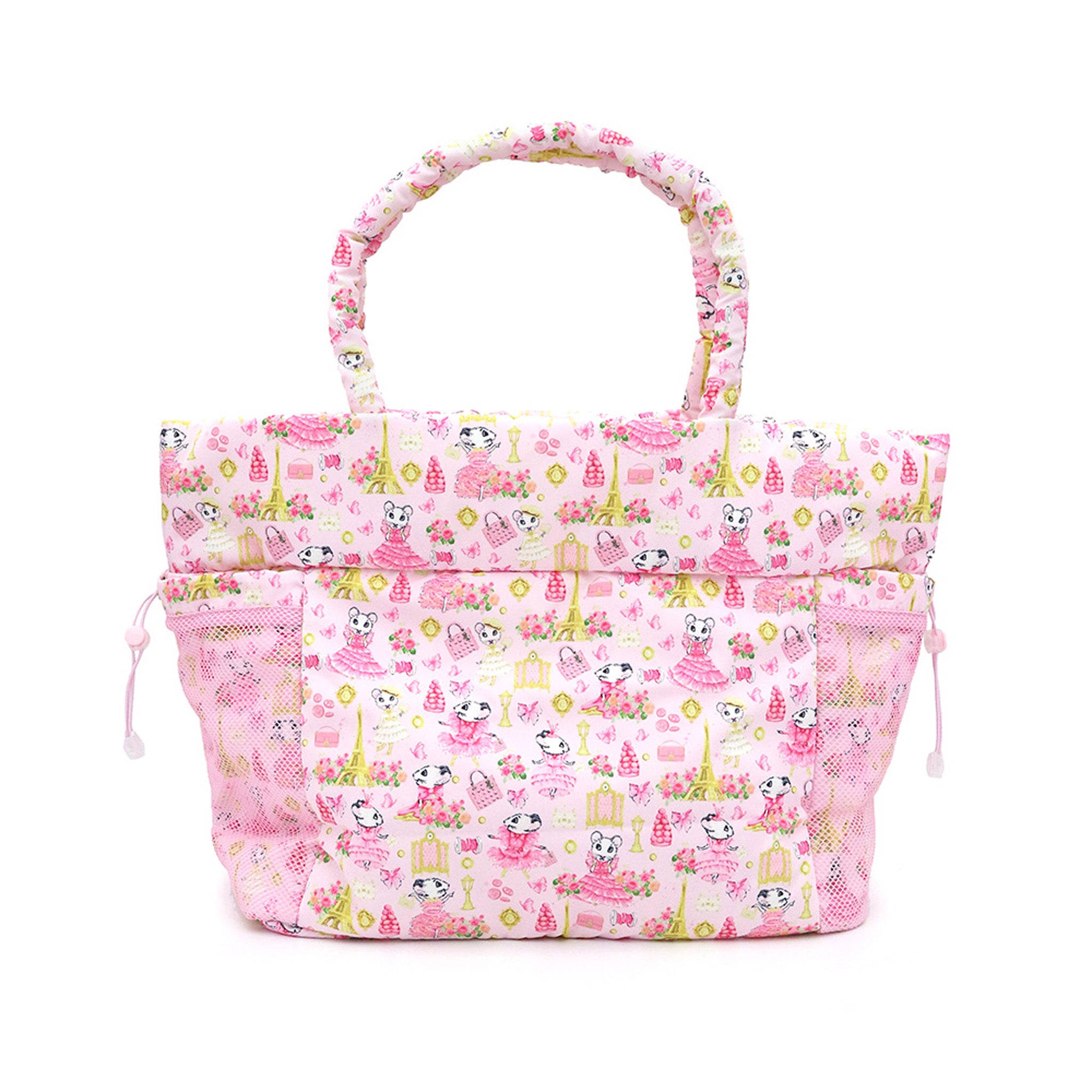 Claris the Chicest Mouse in Paris Carry-All Bag - Pink Poppy Australia