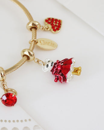 Claris: The Chicest Mouse In Paris™ Holiday Heist Charm Bracelet