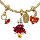 Claris: The Chicest Mouse In Paris™ Holiday Heist Charm Bracelet - Pink Poppy Australia