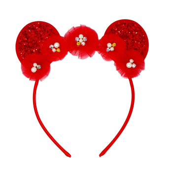 Claris: The Chicest Mouse In Paris™ Ears Holiday Heist Headband
