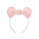 Claris The Chicest Mouse in Paris™ Magnificent Mess Ears Headband - Pink Poppy Australia