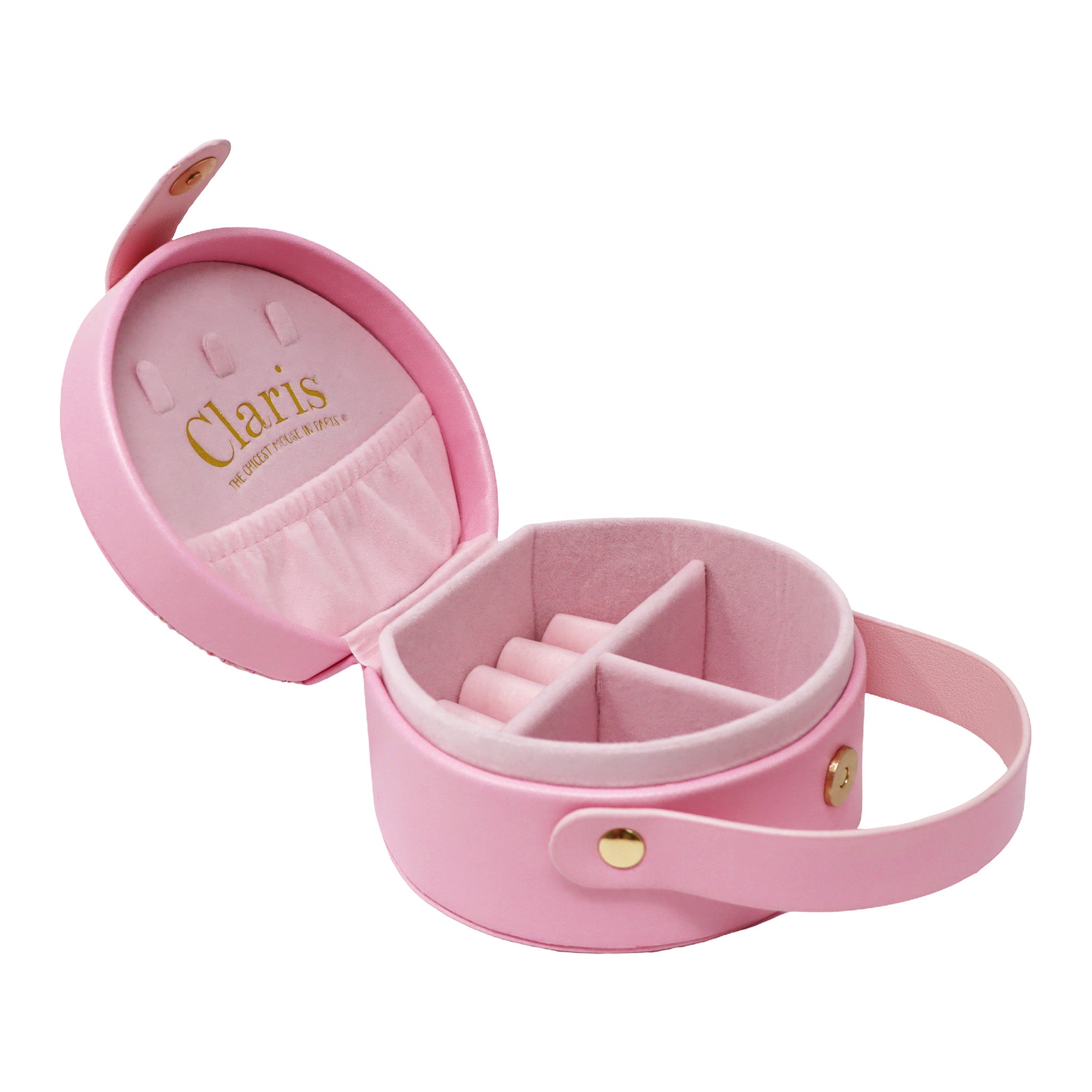 Claris the Chicest Mouse in Paris  Mini Handbag Jewellery Case - Pink Poppy Australia