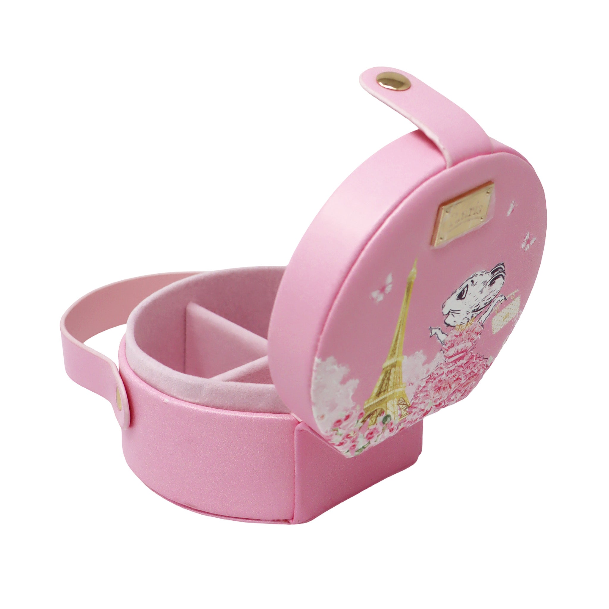 Claris the Chicest Mouse in Paris  Mini Handbag Jewellery Case - Pink Poppy Australia