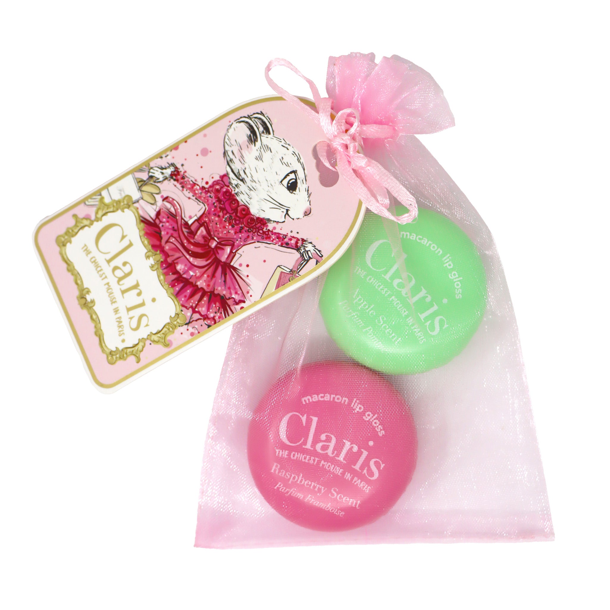 Claris Macaron Lip Gloss Set